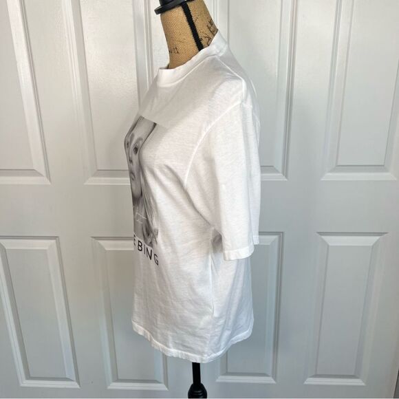 Sz XS ANINE BING Avi Tee Kate Moss NWOT $120 MSRP - Picture 8 of 13